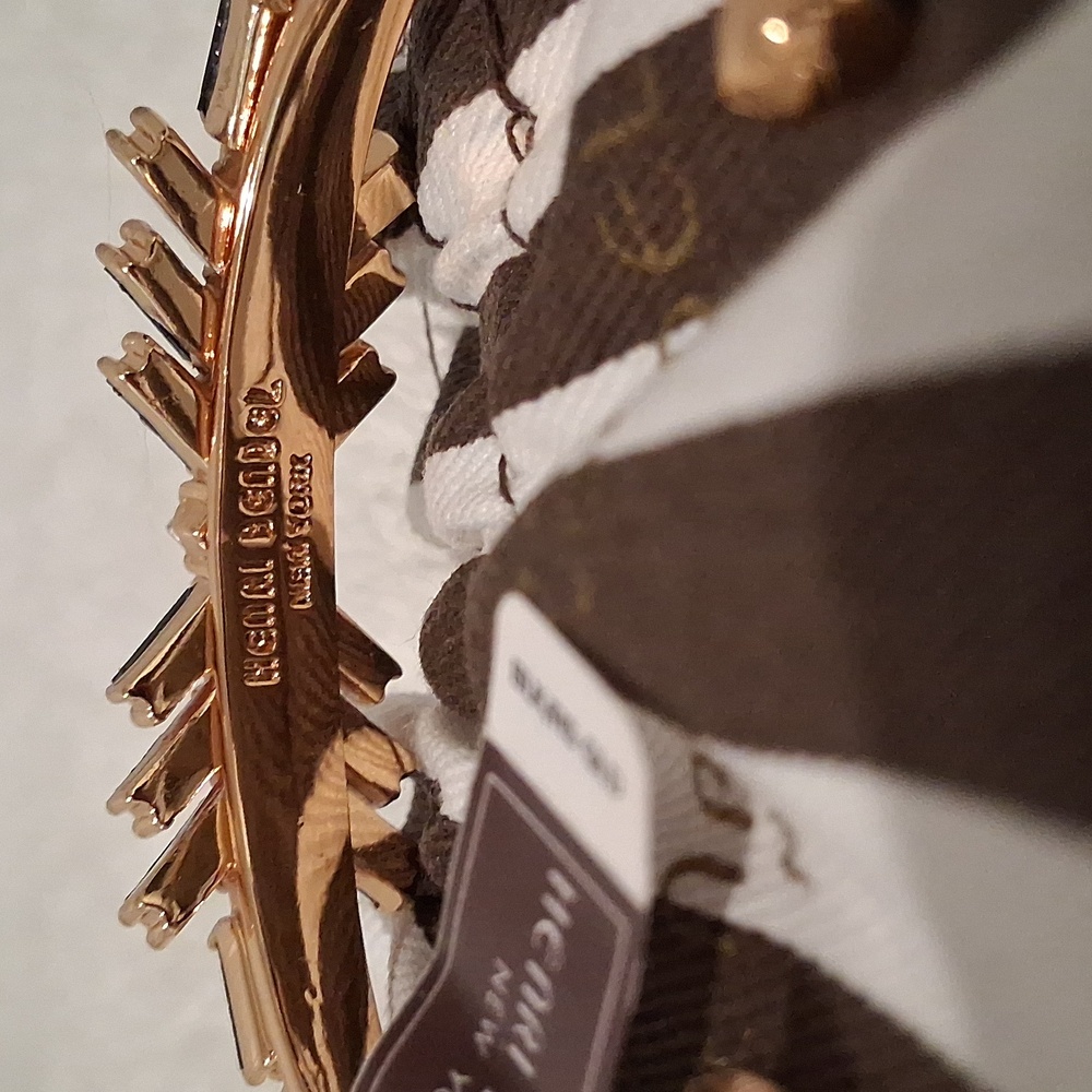 NWT Henri Bendel Waldorf Skinny Cuff Bracelet With Dustbag - Picture 2 of 6